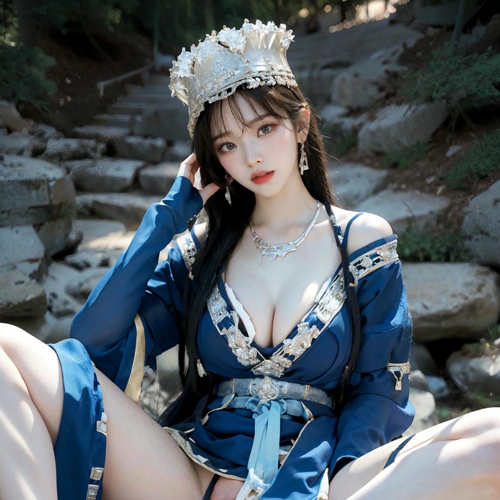 Collection - Regal Beauty in Enchanted Forest The Majestic Queen of the Realm -