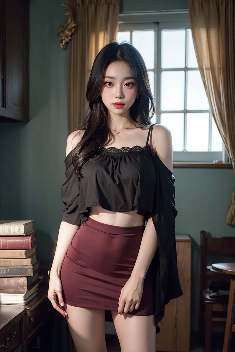 ★PATREON★ Glamour in a Sultry Dress 3