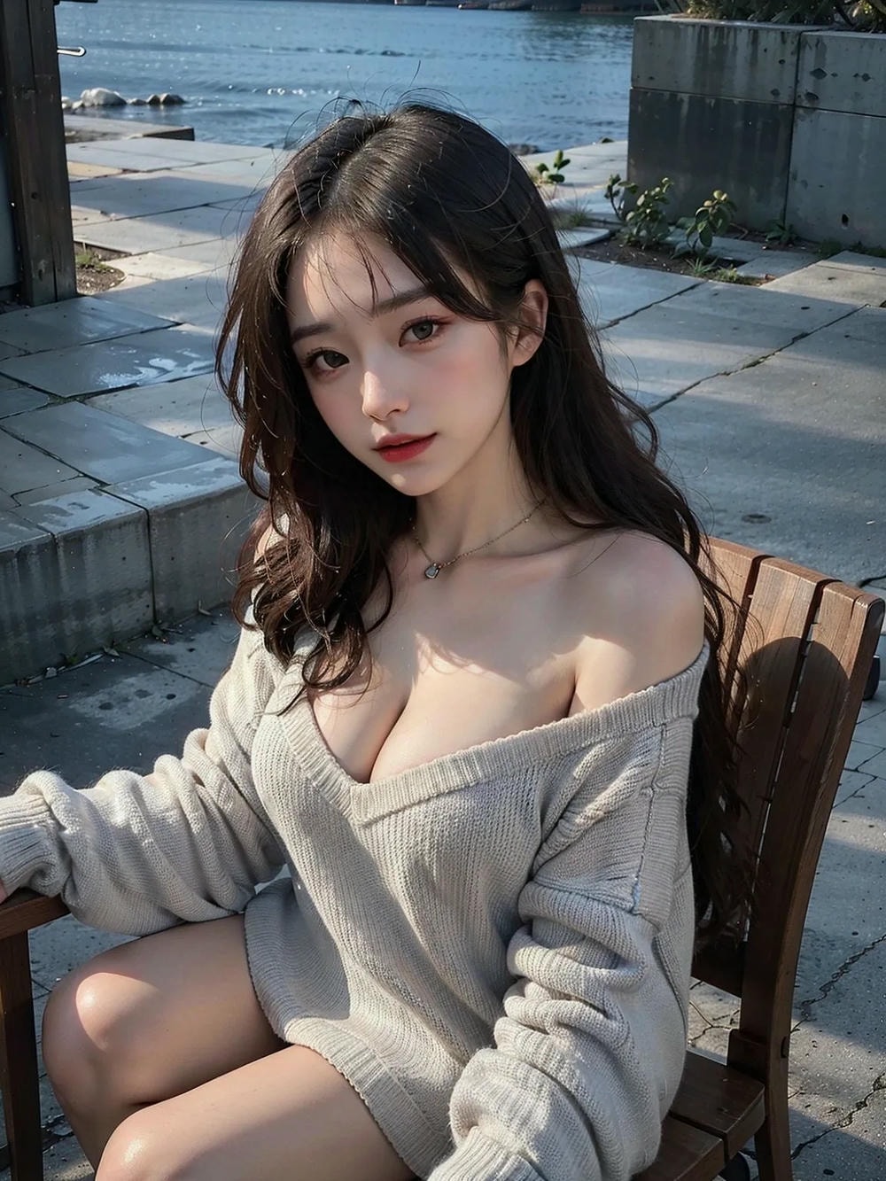 ★PATREON★ Nighttime Beauty in Knitwear 1