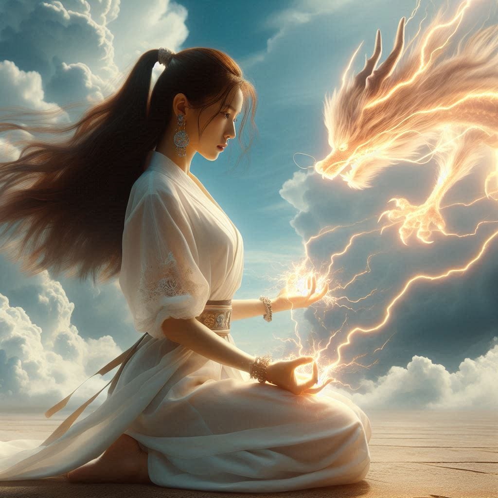召喚金色電龍
