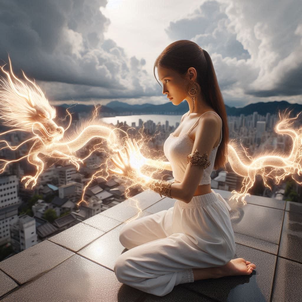 召喚金色電龍