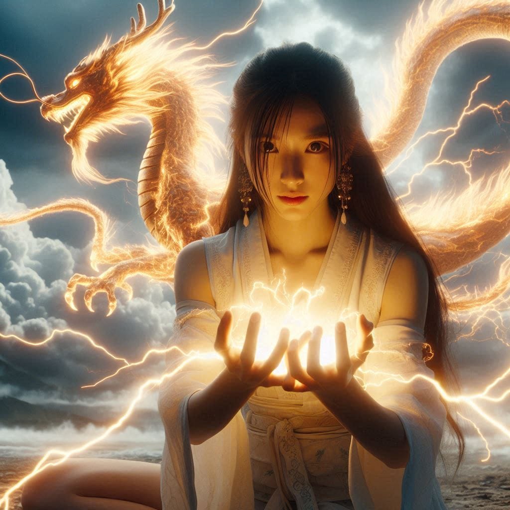 召喚金色電龍