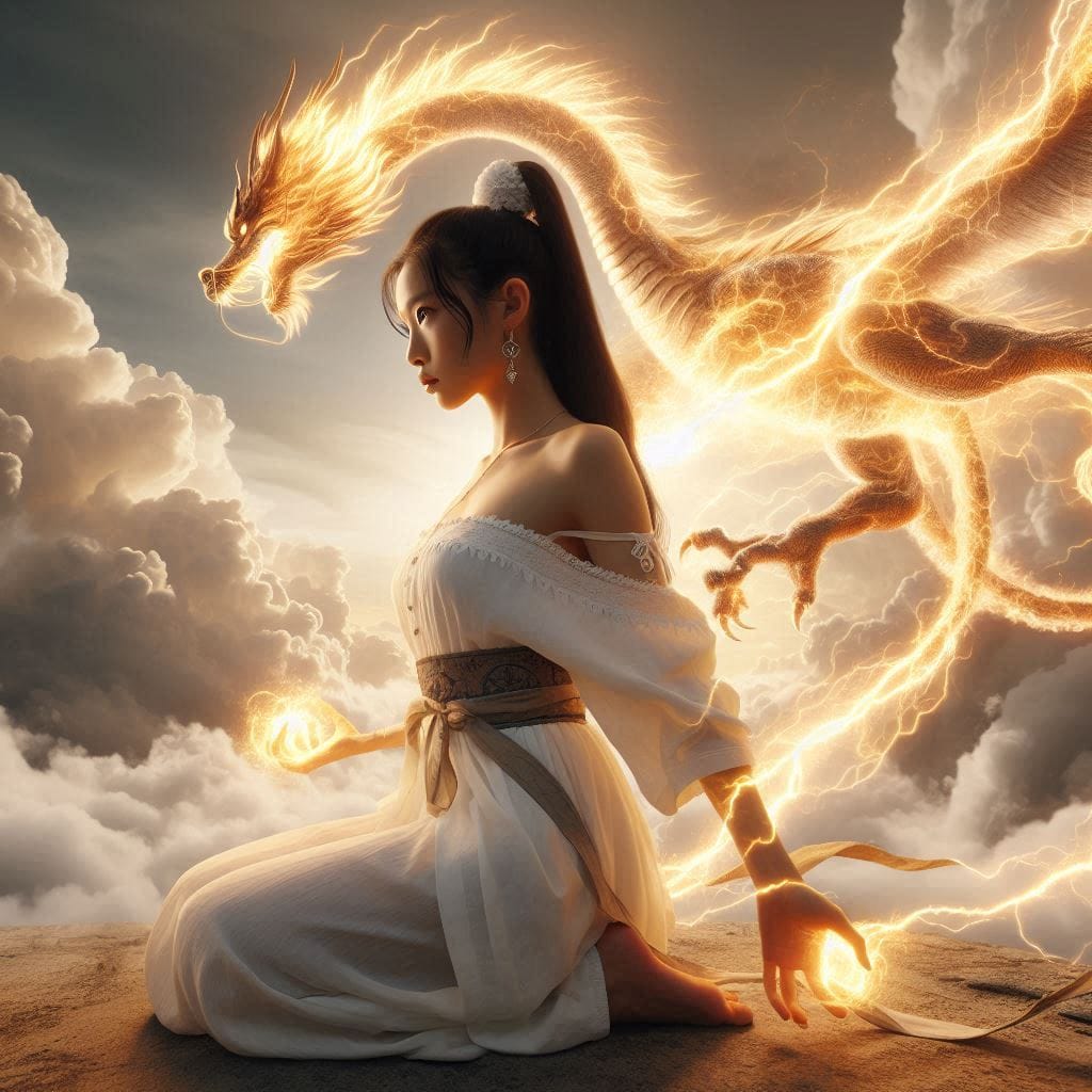 召喚金色電龍