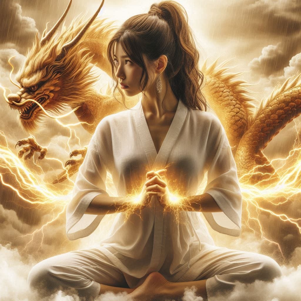 召喚金色電龍