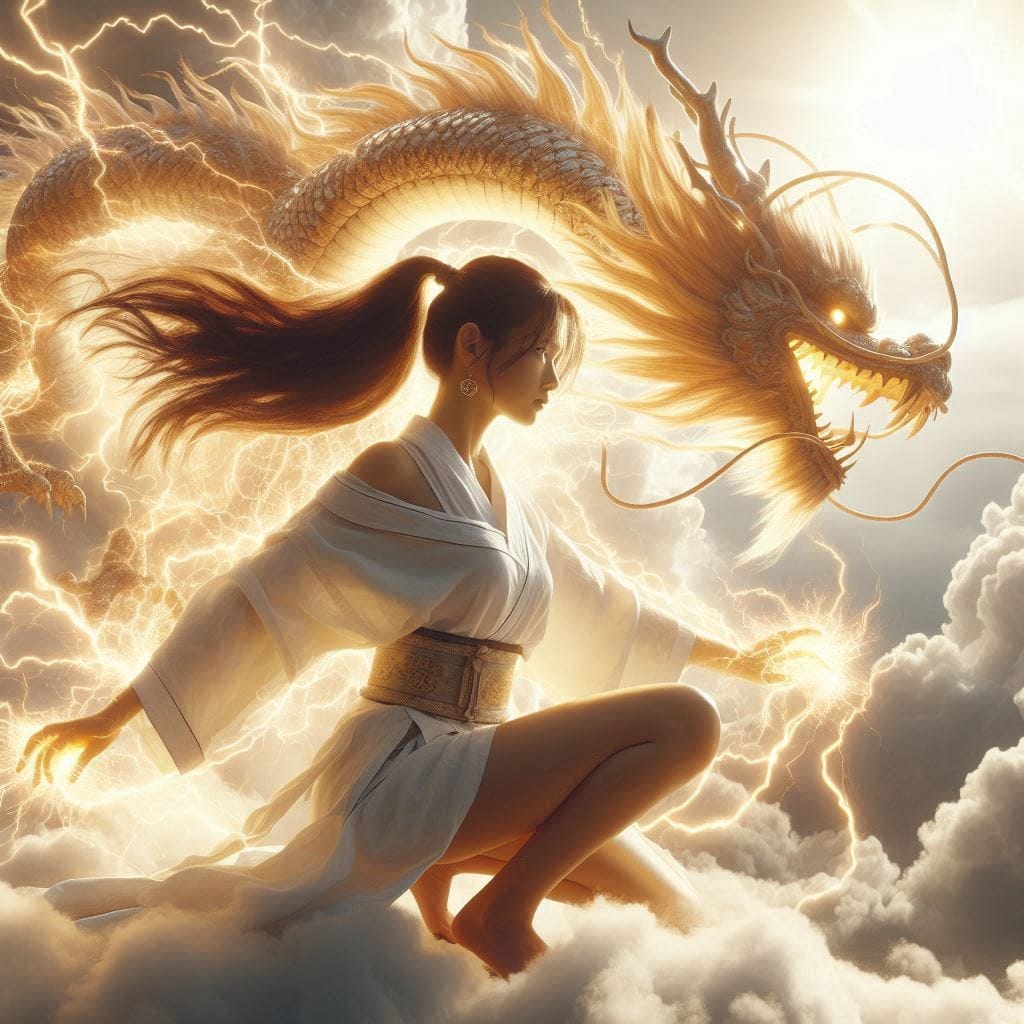 召喚金色電龍