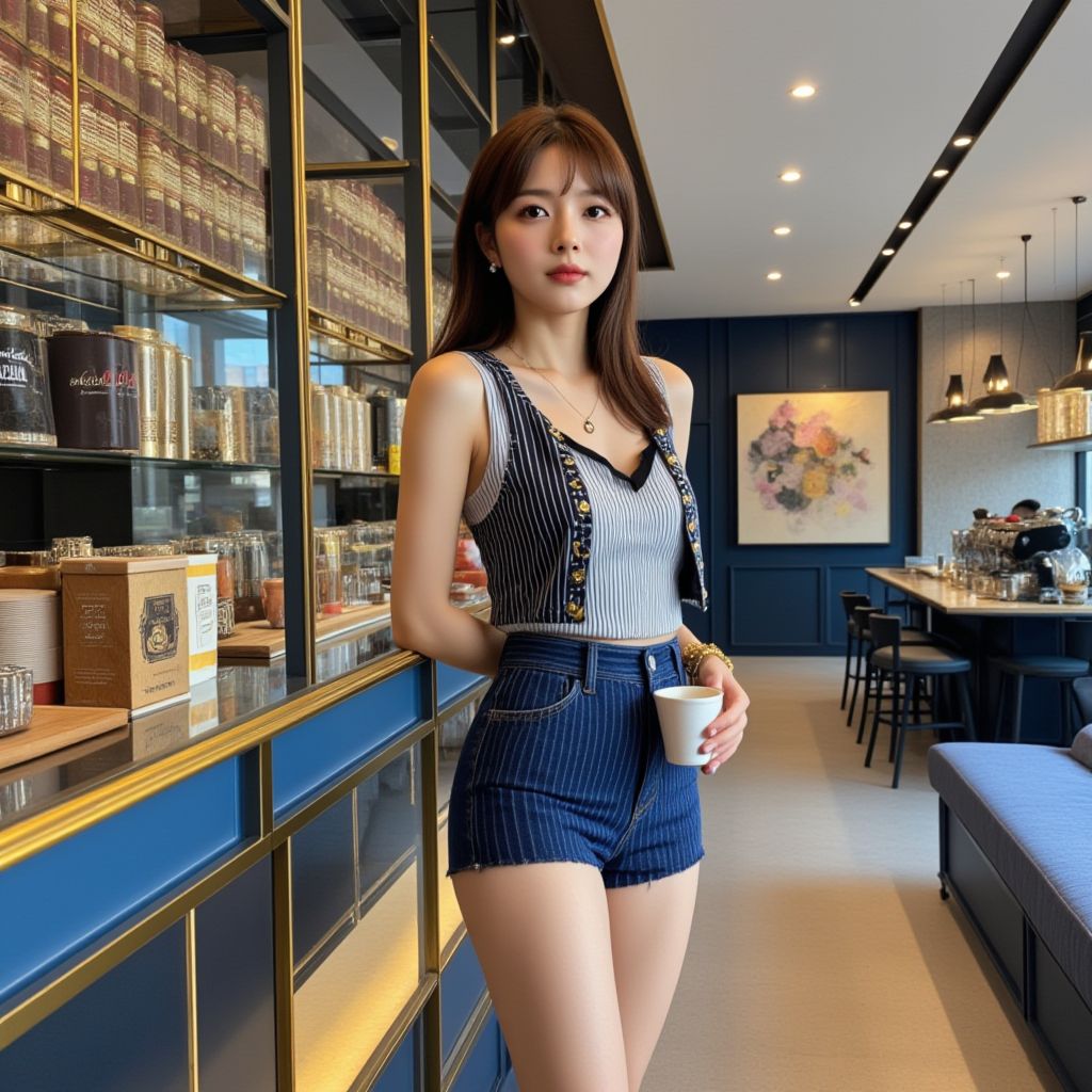 咖啡廳的妹子．一個人的咖啡廳