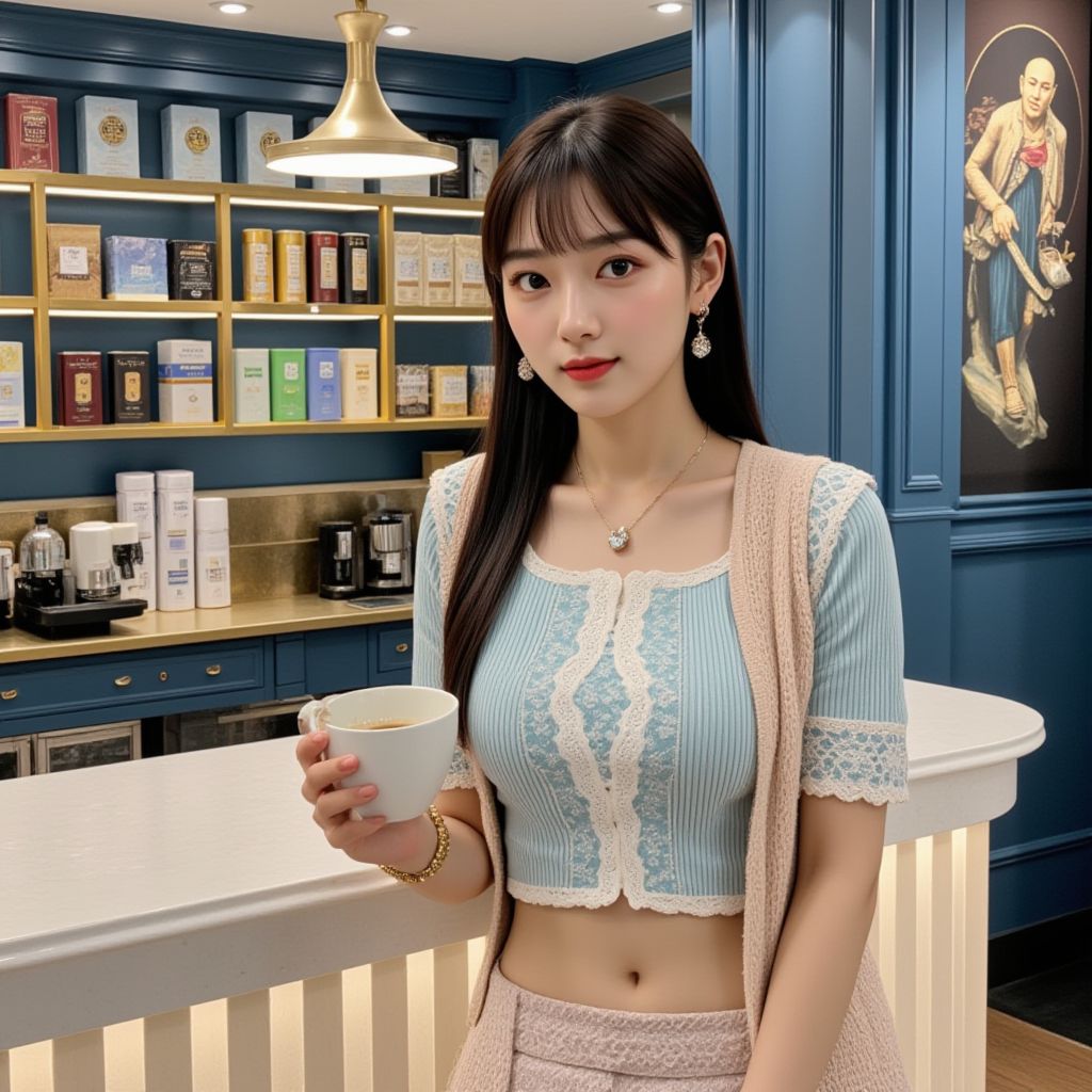 咖啡廳的妹子．一個人的咖啡廳