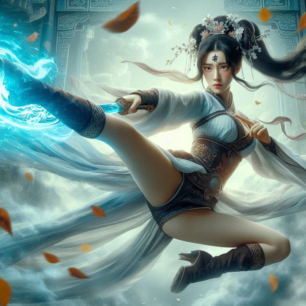飛躍龍影