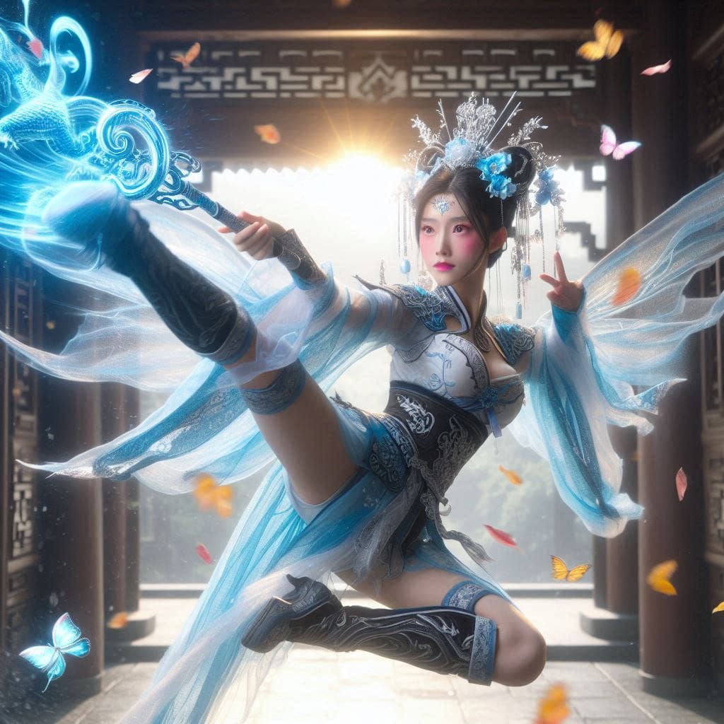 飛躍龍影