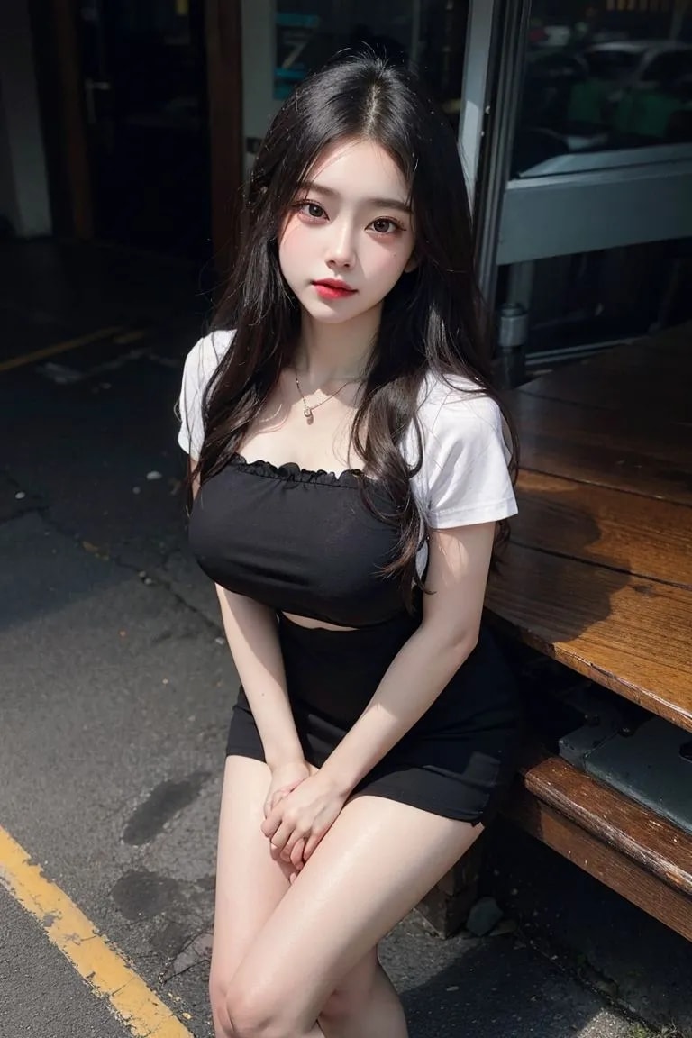 ★PATREON★ Glamour in a Sultry Dress 4