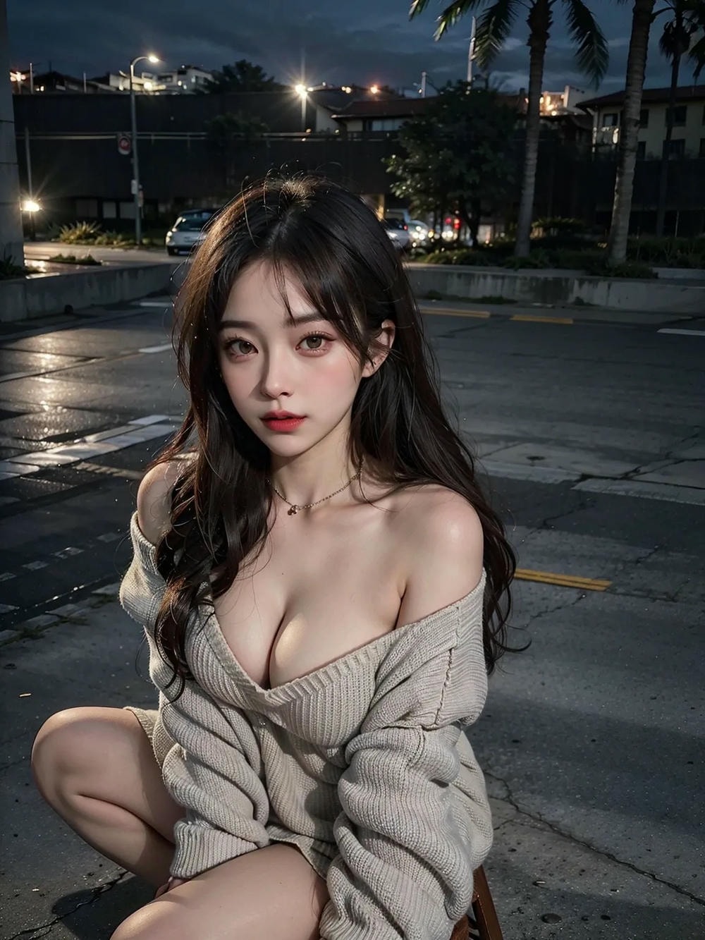 ★PATREON★ Nighttime Beauty in Knitwear 2