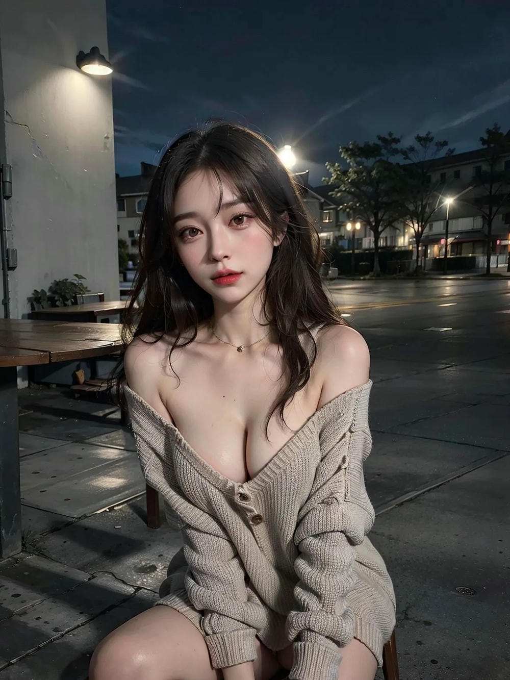 ★PATREON★ Nighttime Beauty in Knitwear 2