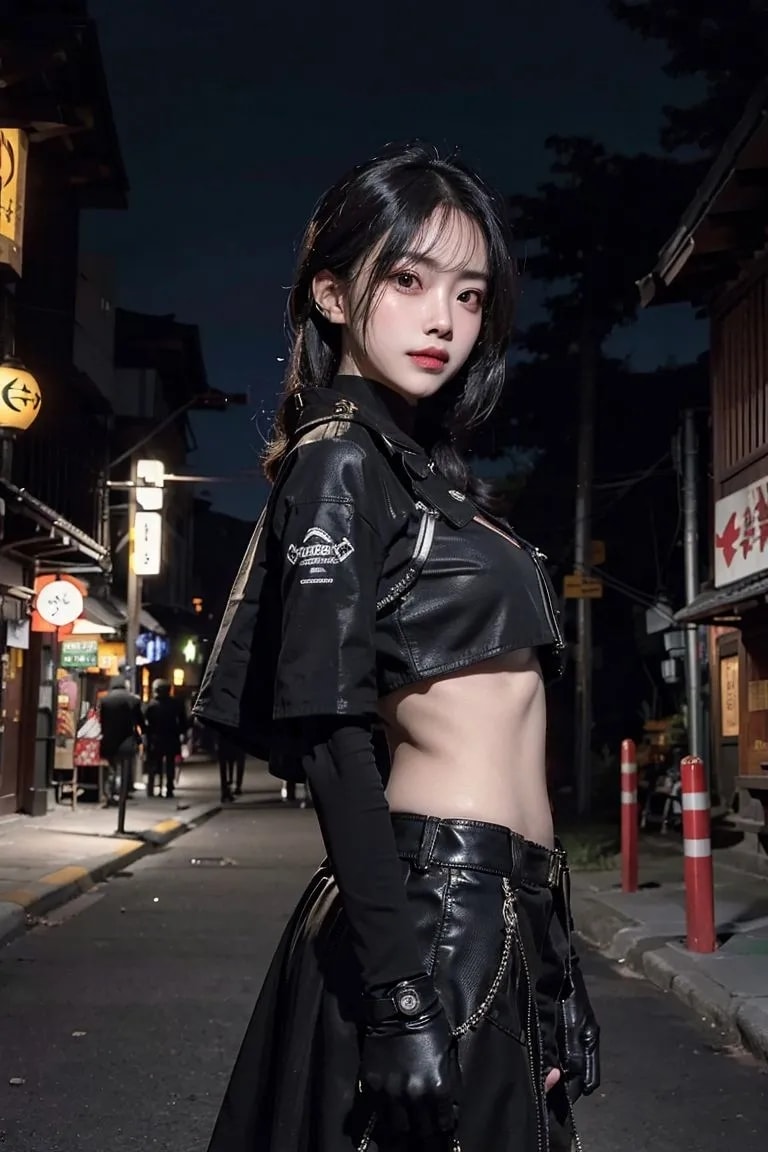 ★PATREON★ Nighttime Street Fashionista 1