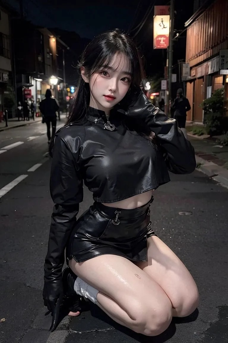 ★PATREON★ Nighttime Street Fashionista 1
