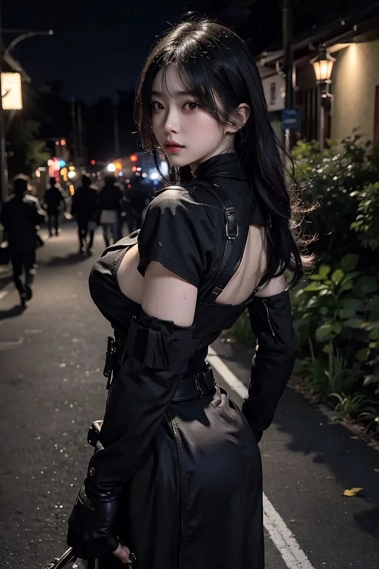 ★PATREON★ Nighttime Street Fashionista 1