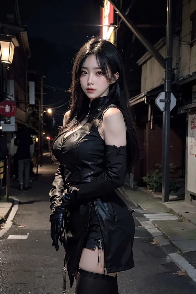 ★PATREON★ Nighttime Street Fashionista 1