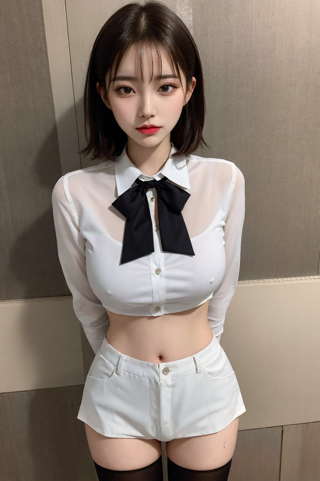 white shirt