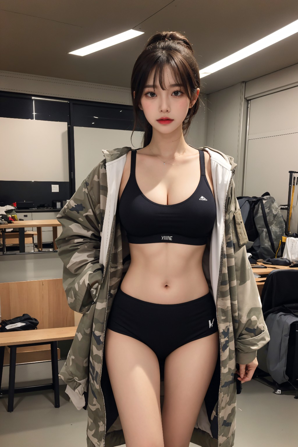 Military girl