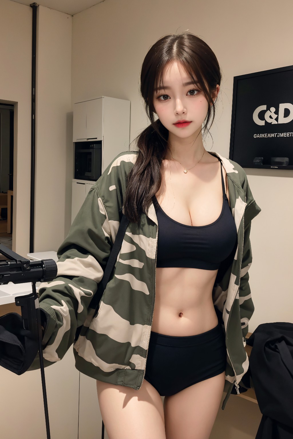 Military girl
