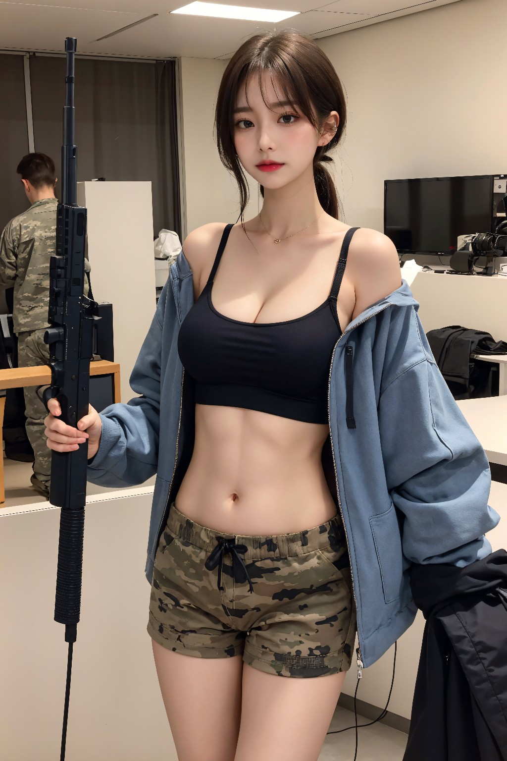 Military girl