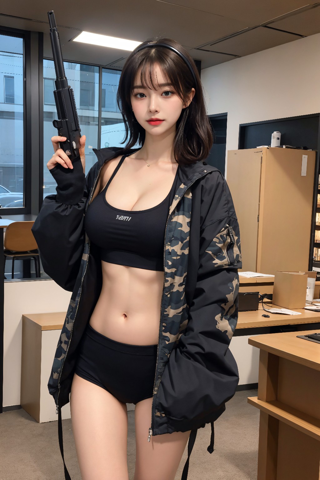 Military girl