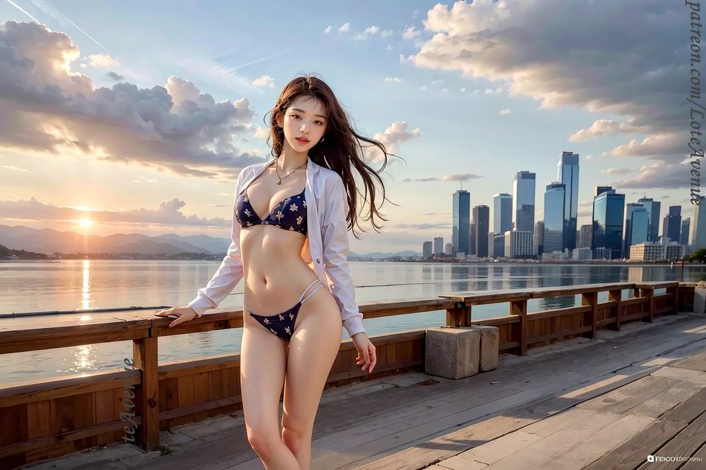 ★PATREON★ - Sakura Sunrise Sunset Bikini. Photobook - 1