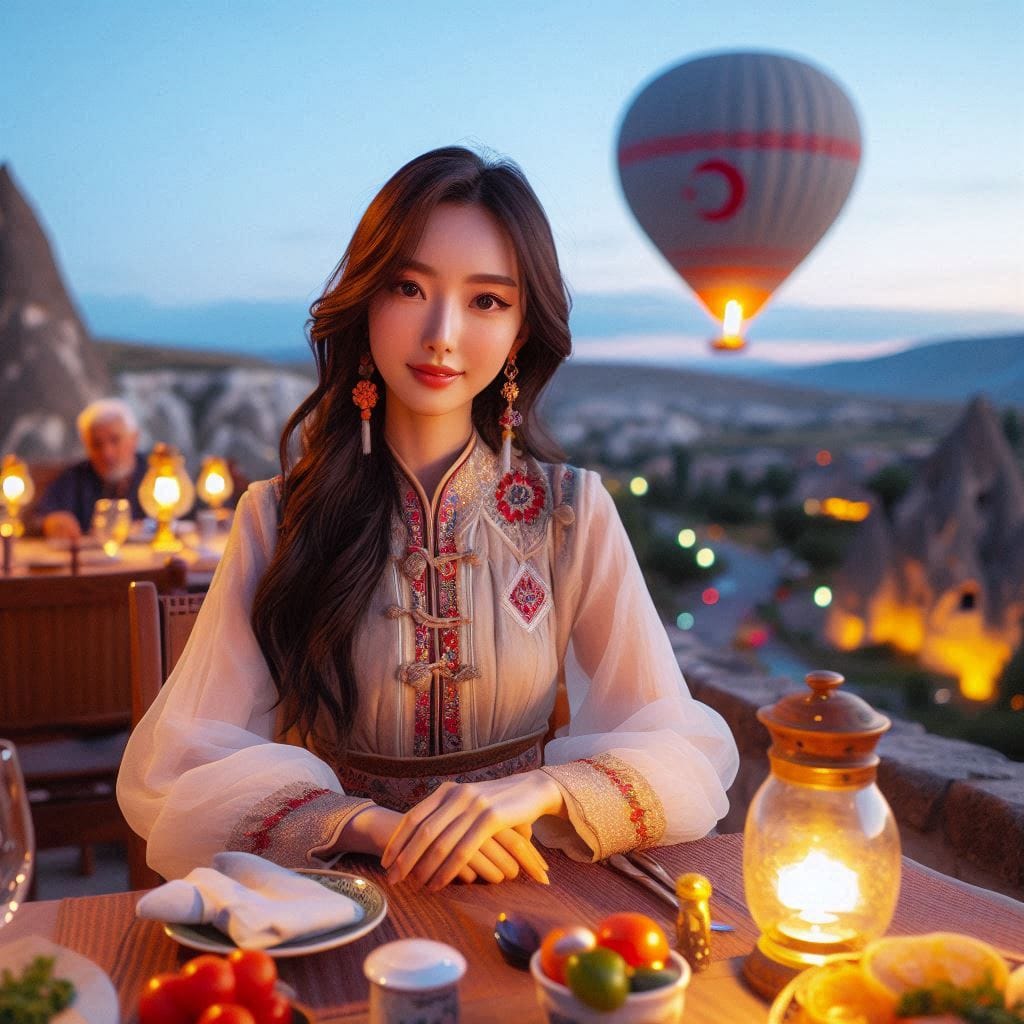 土耳其Cappadocia黃昏晚餐
