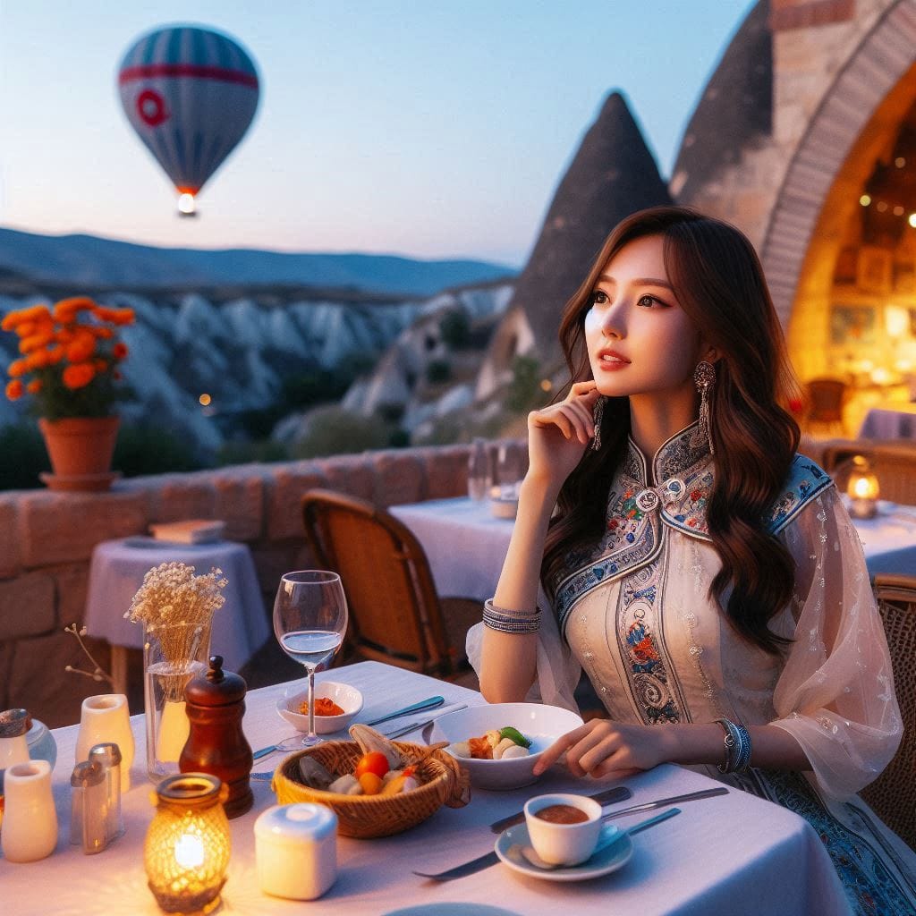 土耳其Cappadocia黃昏晚餐