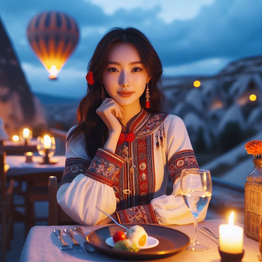 土耳其Cappadocia黃昏晚餐