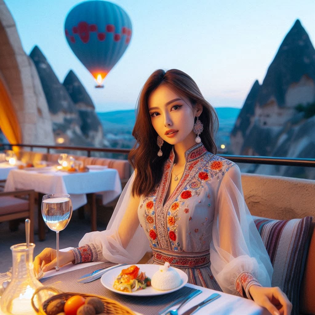 土耳其Cappadocia黃昏晚餐