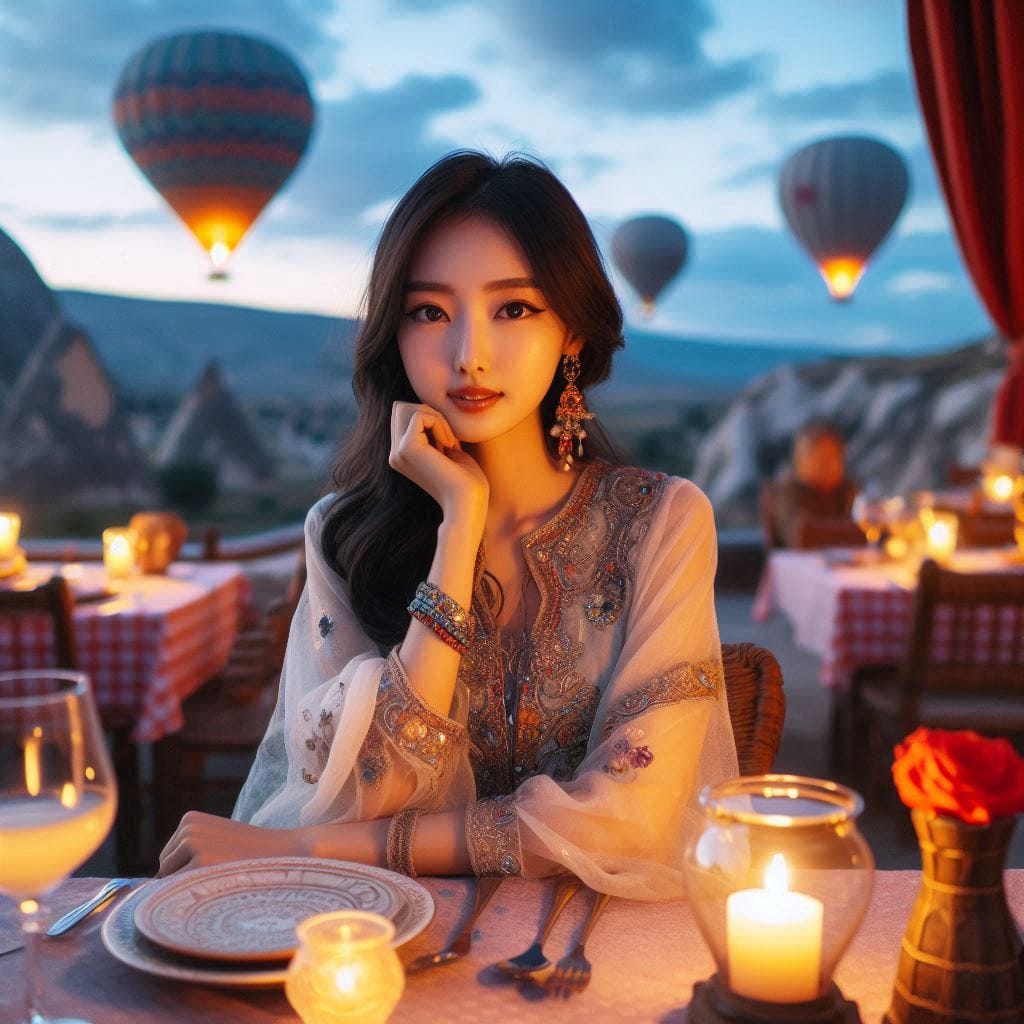 土耳其Cappadocia黃昏晚餐
