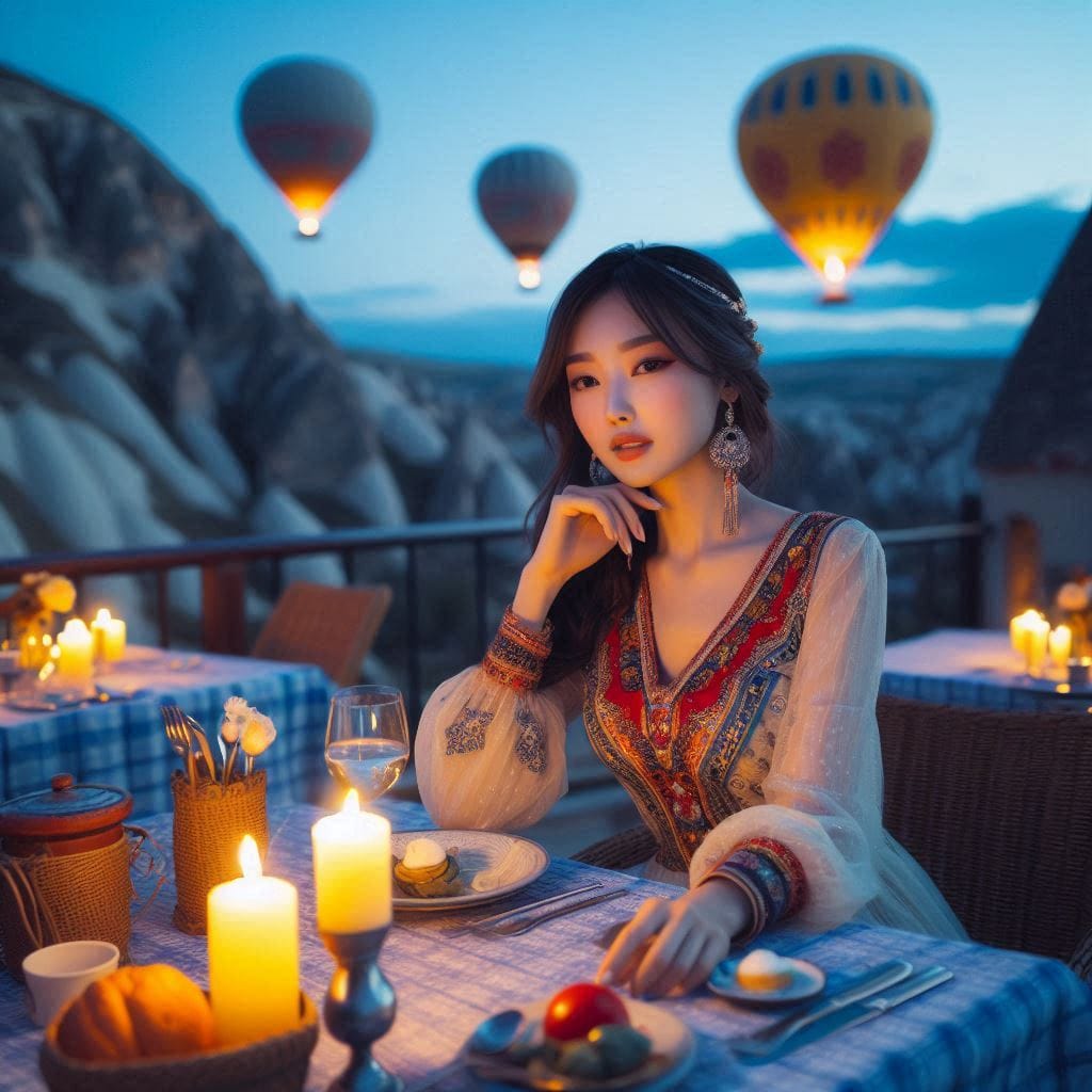 土耳其Cappadocia黃昏晚餐