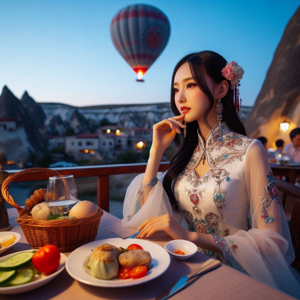 土耳其Cappadocia黃昏晚餐