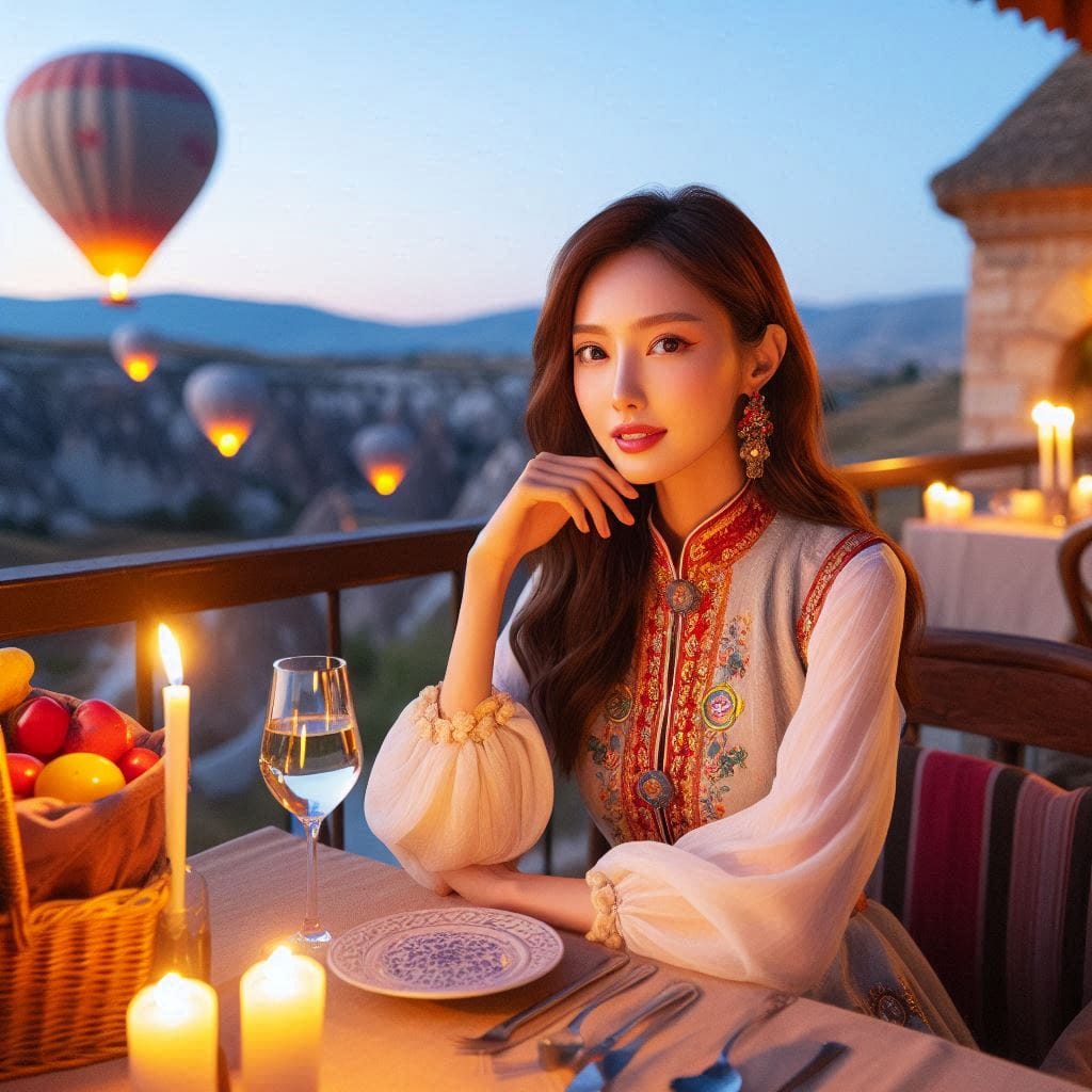 土耳其Cappadocia黃昏晚餐