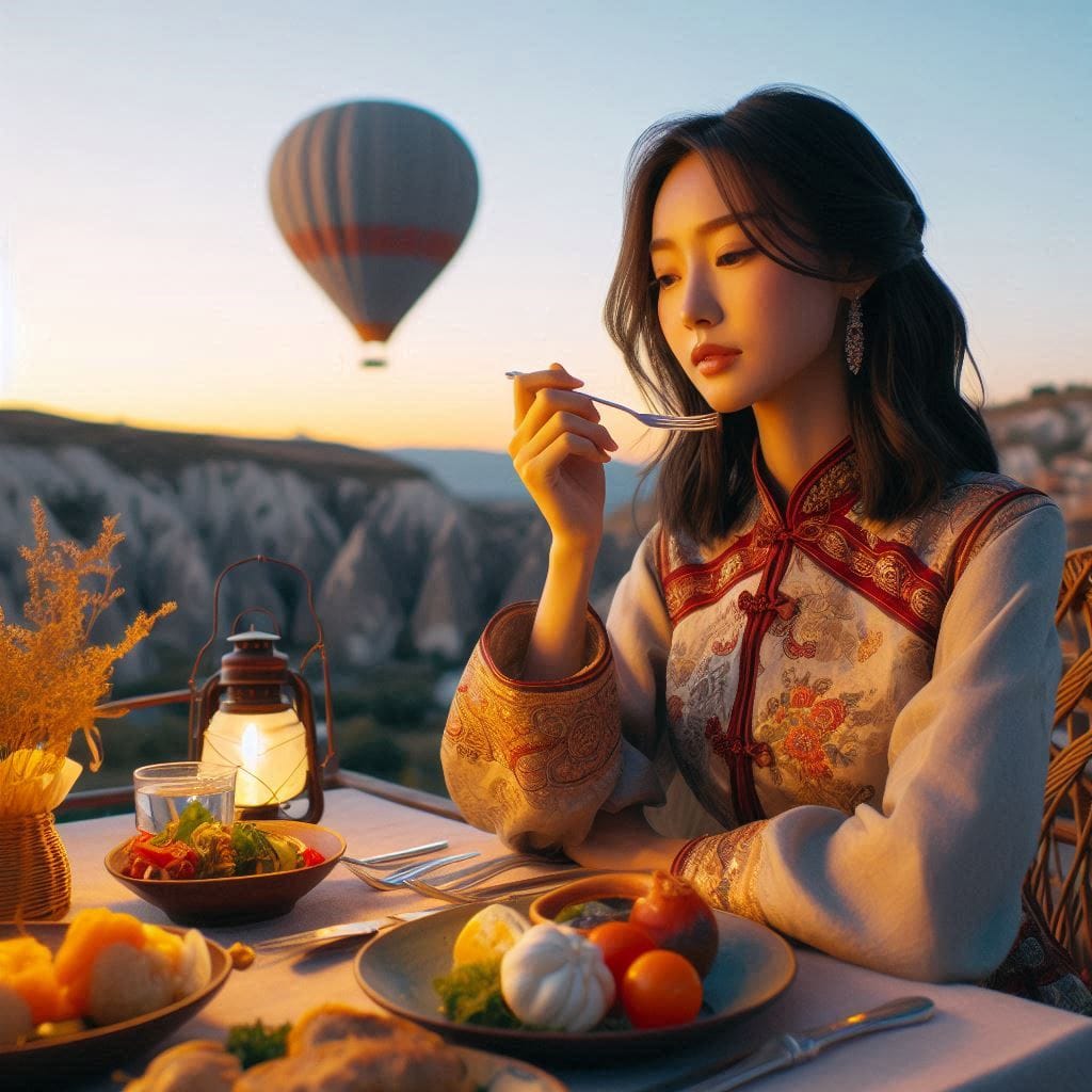 土耳其Cappadocia黃昏晚餐