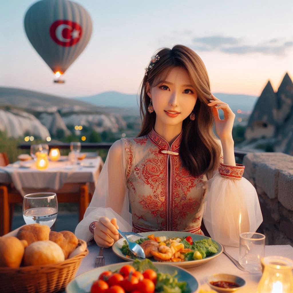 土耳其Cappadocia黃昏晚餐
