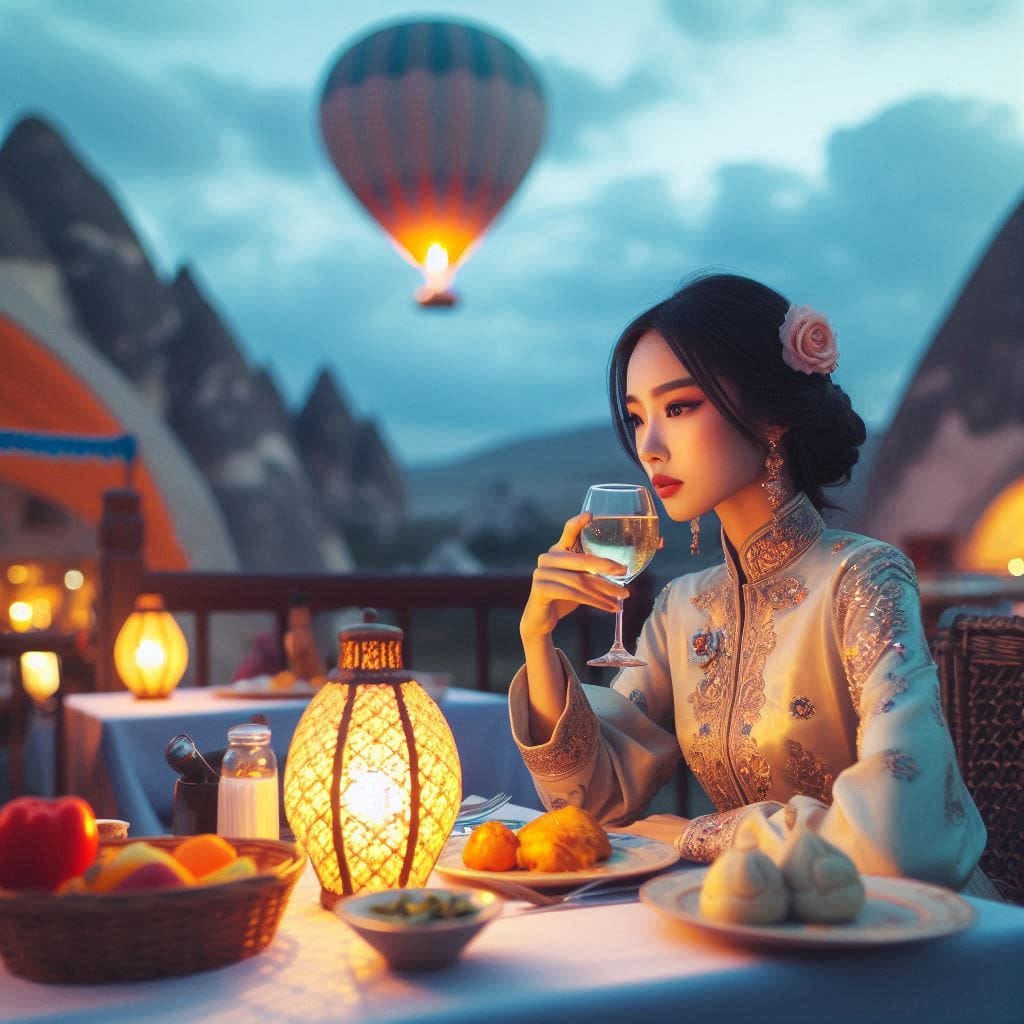 土耳其Cappadocia黃昏晚餐