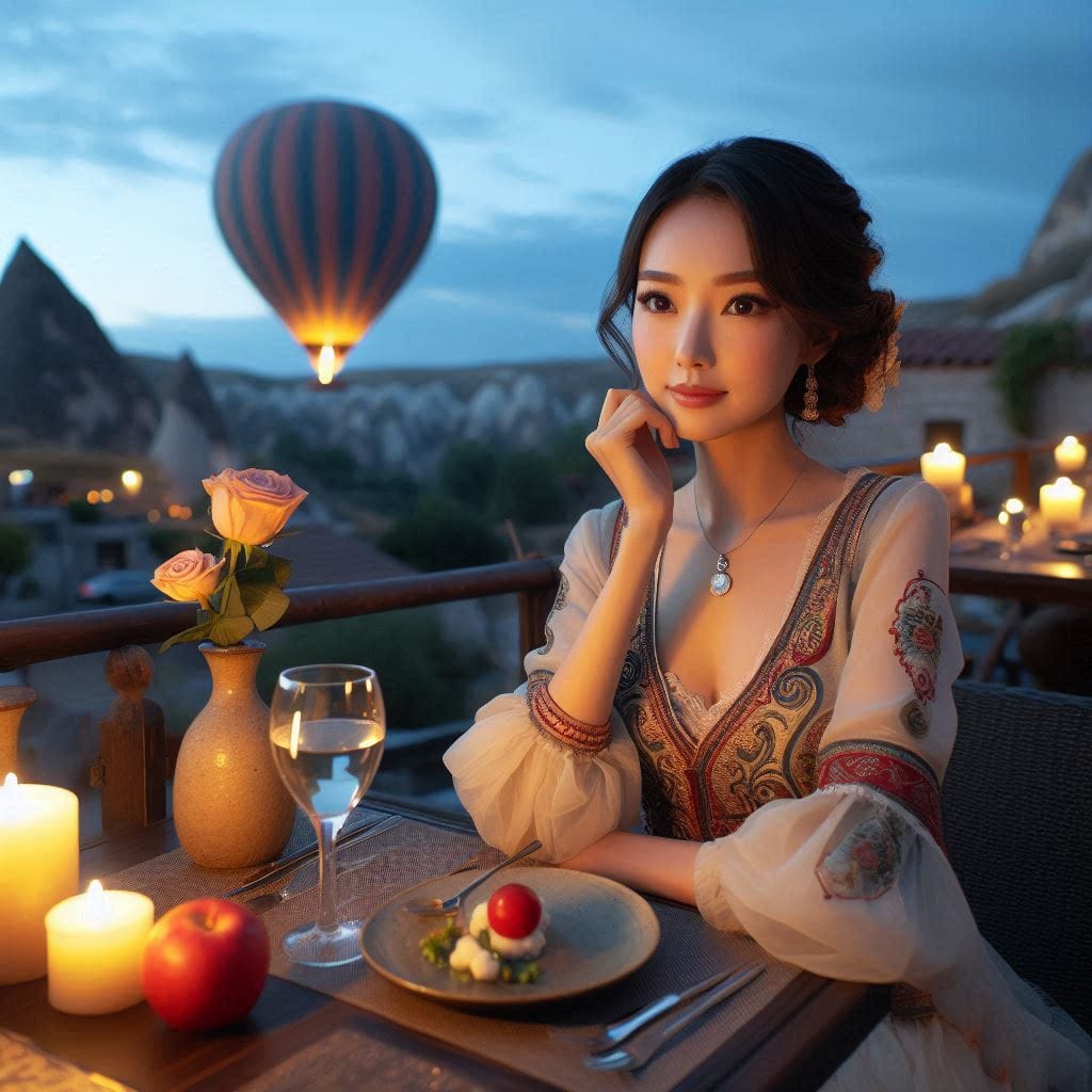 土耳其Cappadocia黃昏晚餐