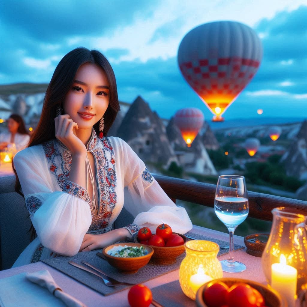 土耳其Cappadocia黃昏晚餐