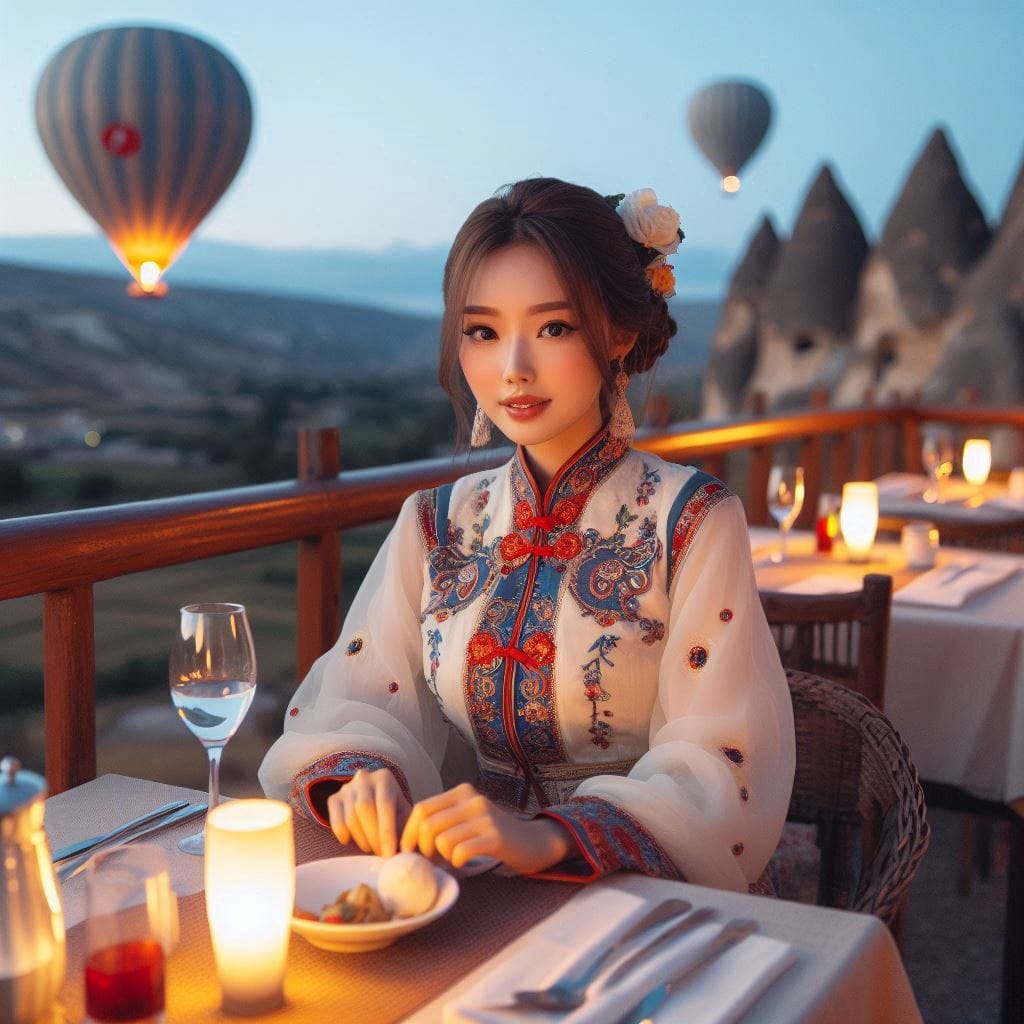 土耳其Cappadocia黃昏晚餐