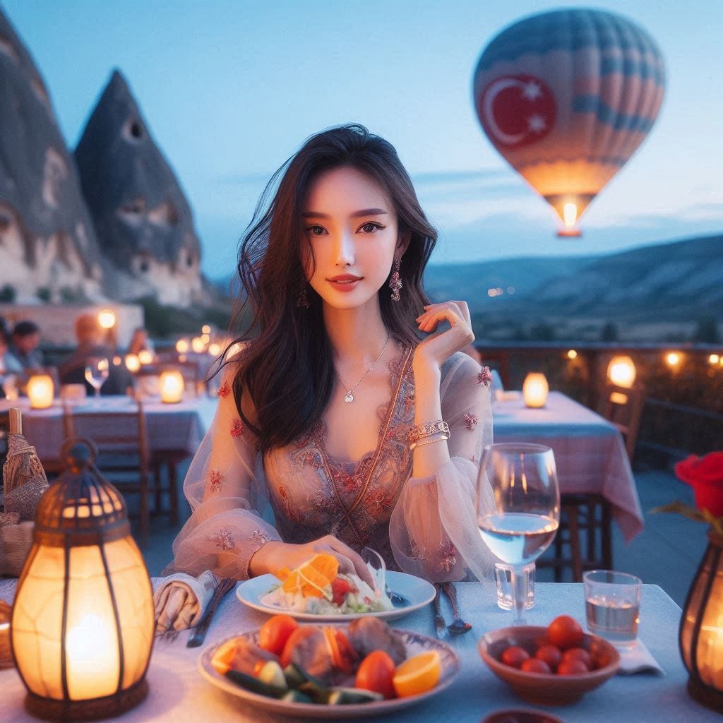 土耳其Cappadocia黃昏晚餐