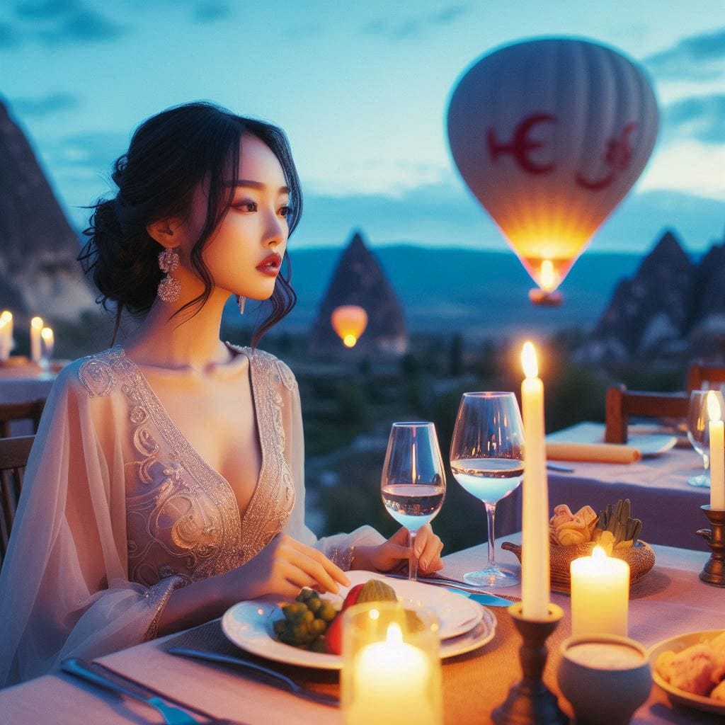 土耳其Cappadocia黃昏晚餐