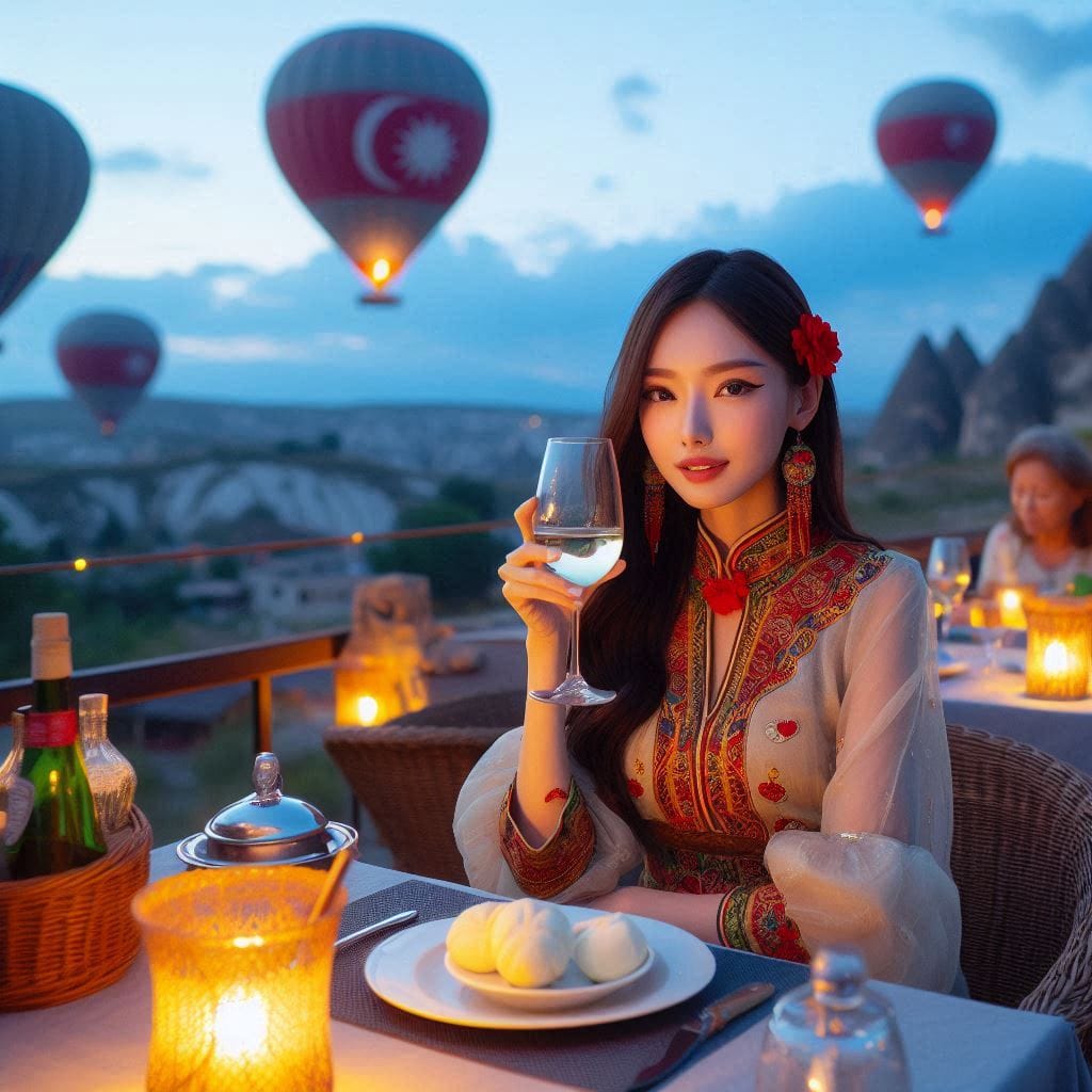 土耳其Cappadocia黃昏晚餐