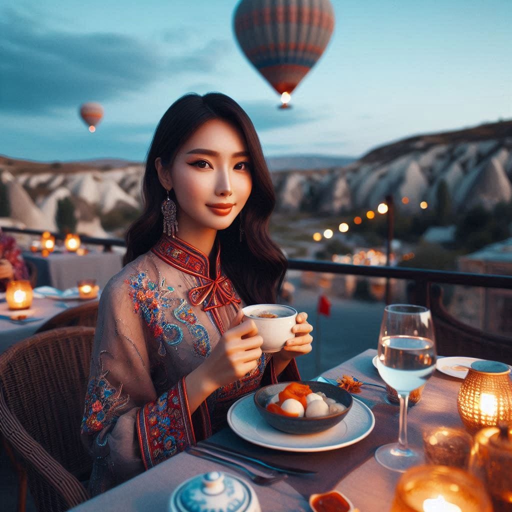土耳其Cappadocia黃昏晚餐