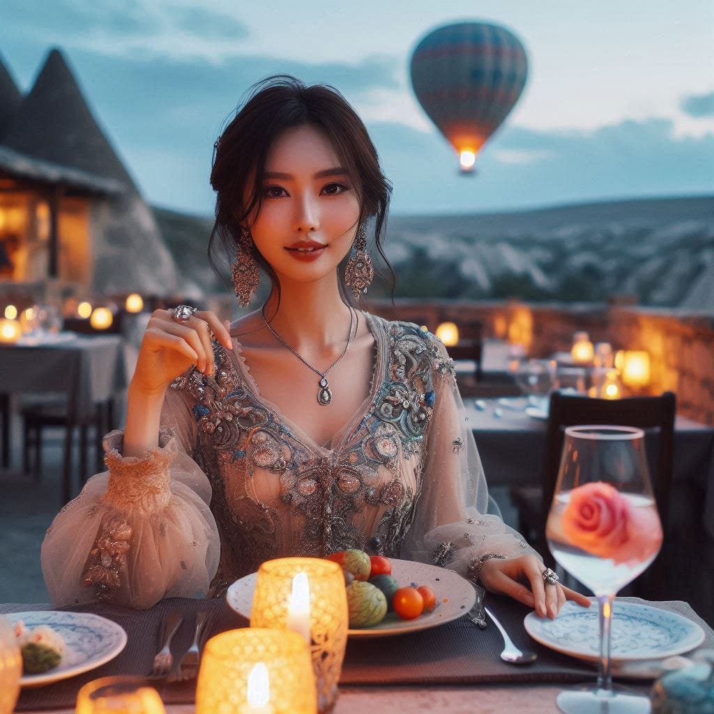 土耳其Cappadocia黃昏晚餐