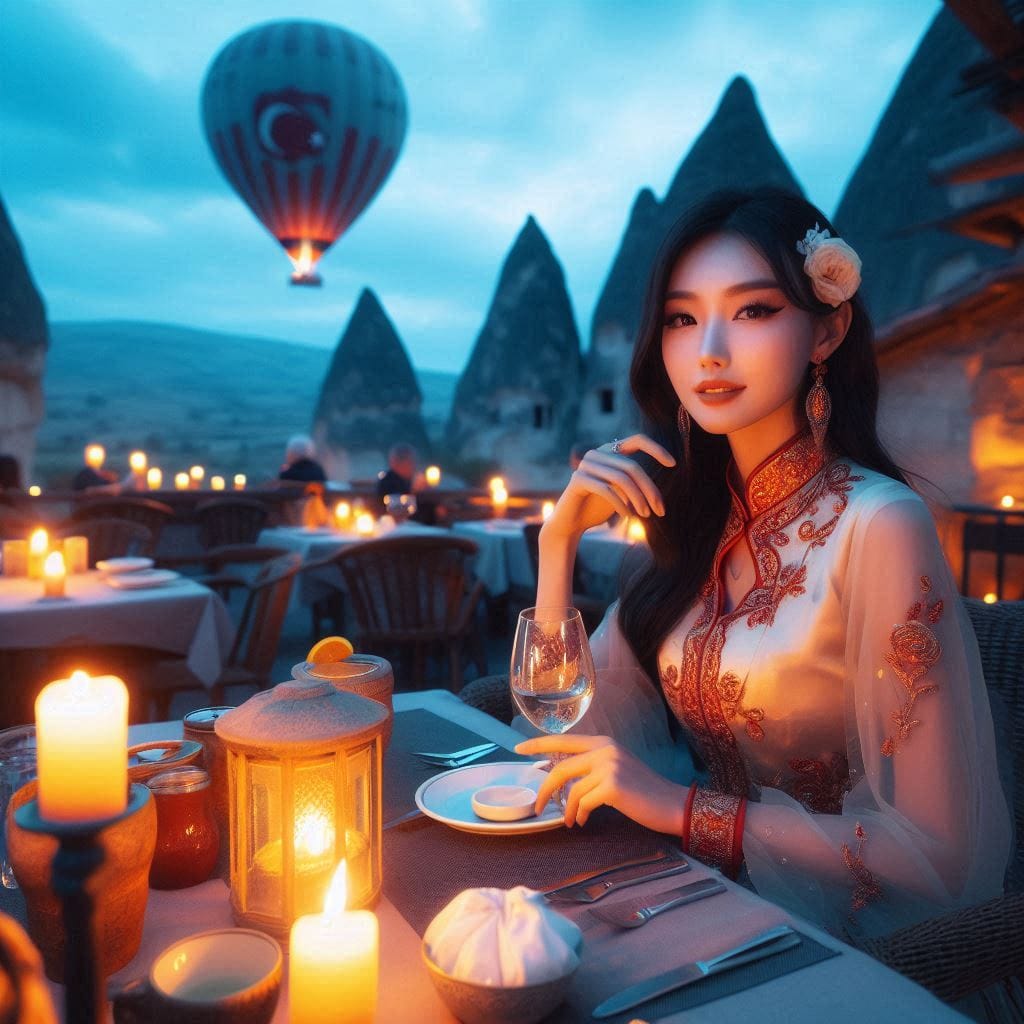 土耳其Cappadocia黃昏晚餐