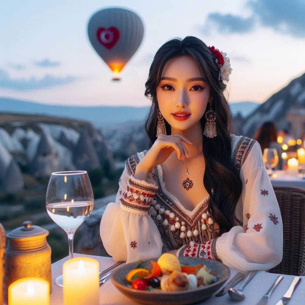 土耳其Cappadocia黃昏晚餐