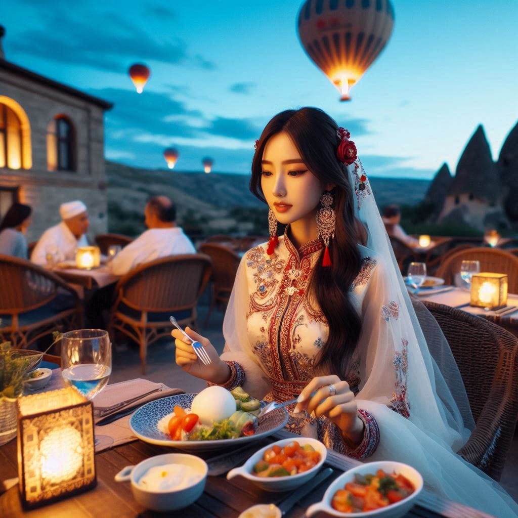 土耳其Cappadocia黃昏晚餐