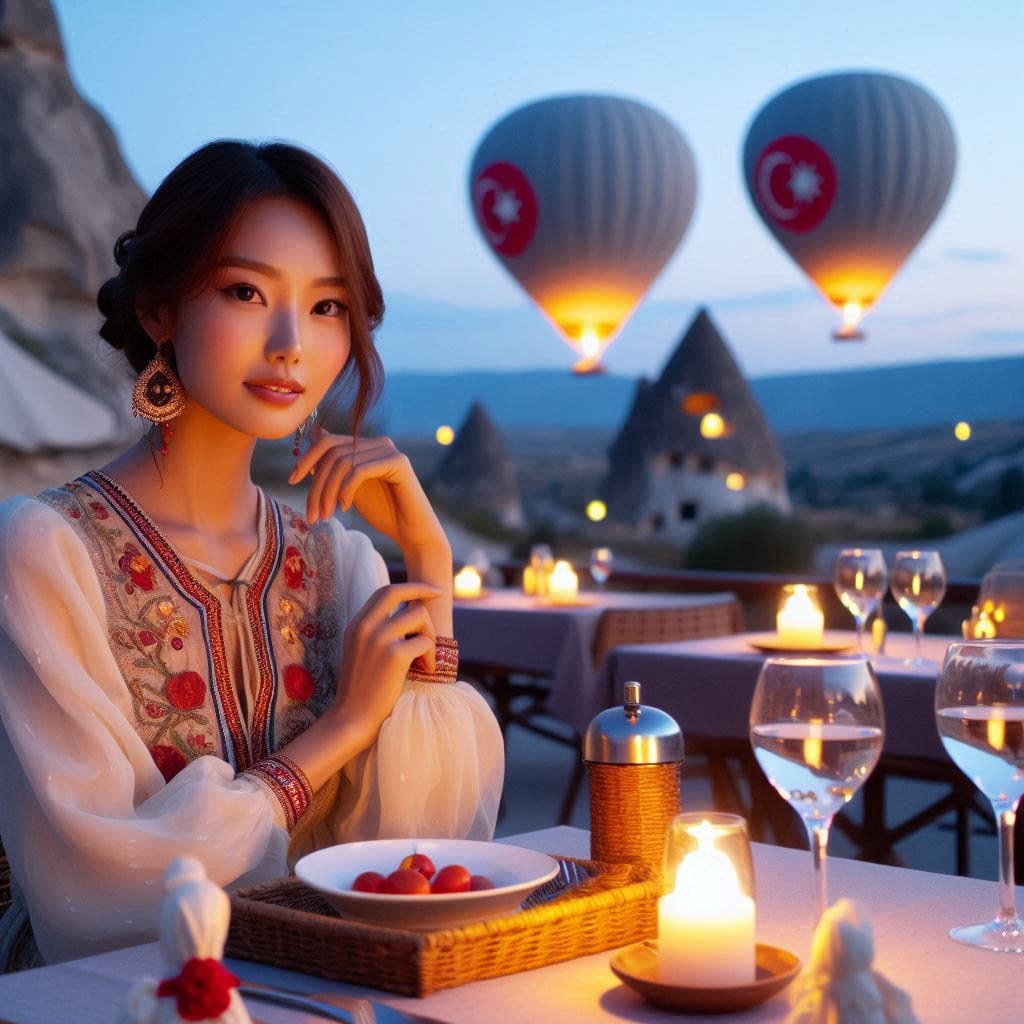 土耳其Cappadocia黃昏晚餐