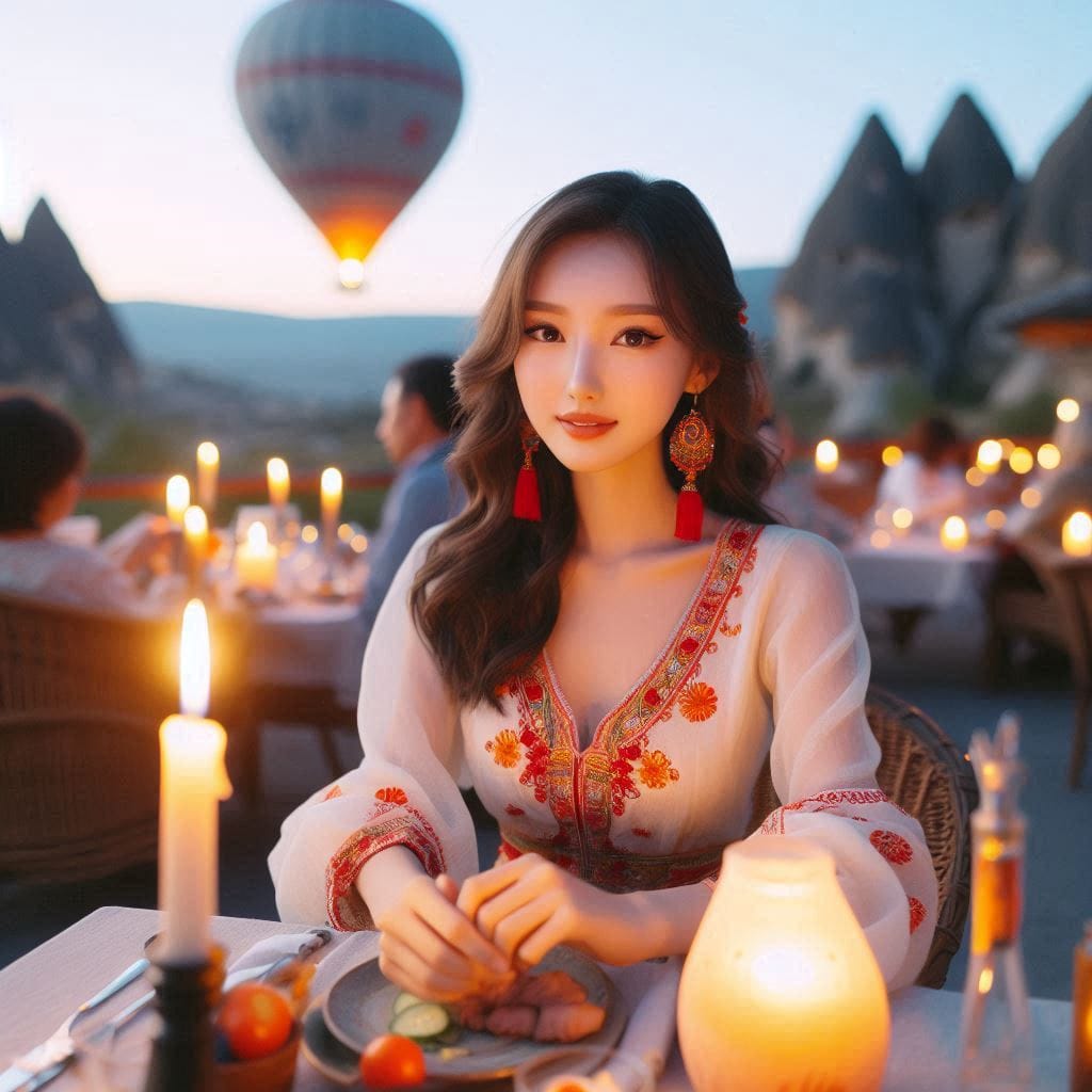 土耳其Cappadocia黃昏晚餐
